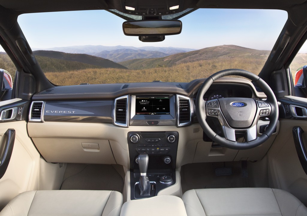 New Ford Everest_Dashboard