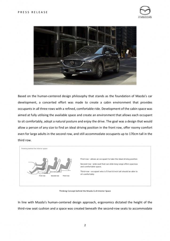 20191001 Press Release - 2019 ALL-NEW CX-8 2