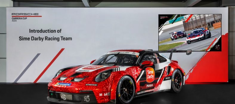 The introduction of the Sime Darby Racing Team in Porsche Carrera Cup Asia 2023 Large